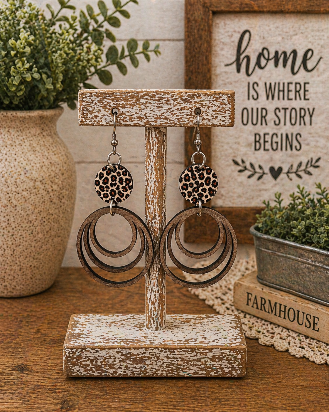 Wooden Earrings