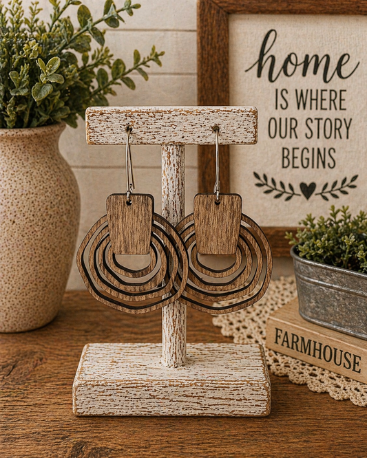 Wooden Earrings