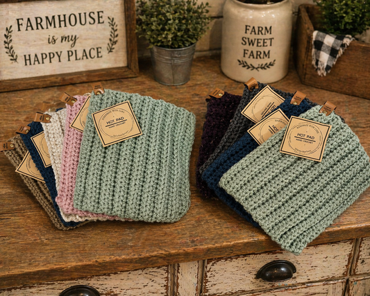 Hand Crocheted Hot Pad