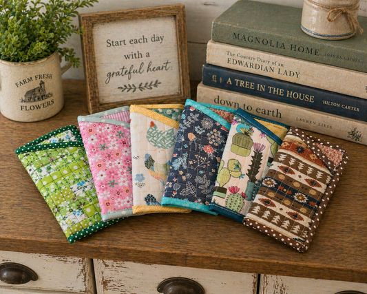 Eyeglass Case - Hand Quilted